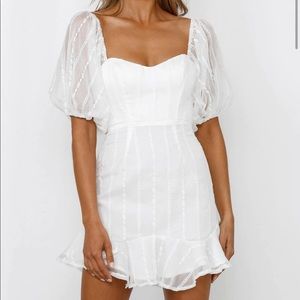 White dress from Hello Molly
